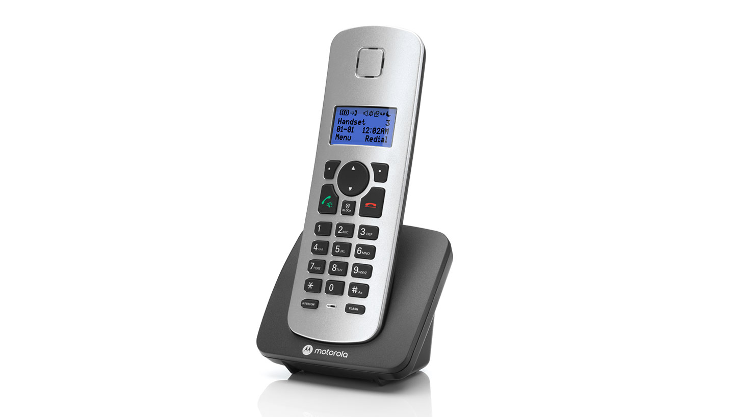 C4201 Digital Cordless Handset with Answering Machine - Left - Product image